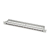 Logilink Keystone Panel 1U, 24 port, árnyékolt, gazdaságos, szürke