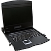 Logilink KVM Console with 19" Full HD LCD Screen, HDMI, German keyboard layout (LC903GE)