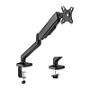 Logilink Monitortartó, 17-32", acél, gázrugó, fekete