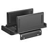 Logilink Multifunkciós tartó, 0,5-7 cm széles, akár 3 kg-ig, mini PC-khez, kis CPU-khoz, fekete