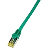 Logilink Patch Cable Cat.6a GHMT S/FTP green 1,00m, GHMT certified (CQ5035S)