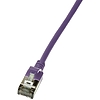 Logilink Patch cable Cat.6A STP TPE SlimLine violet 0,3m (CQ9019S)