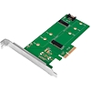 Logilink PCI-Express Card, PCIE to M.2 PCIe SSD & M.2 SATA SSD (PC0083)
