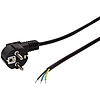 Logilink Power Cord, CEE 7/7 - open cable ends, 1.5m, black (CP135)