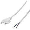 Logilink Power Cord, Euro- open cable ends, 1.5m, white (CP138)