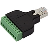 Logilink RJ45 Male to 8 Pin Screw Terminal Adapter (MP0050)