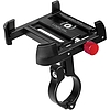 Logilink Smartphone Bicycle Holder, rotatable, aluminum, black/red (AA0147)