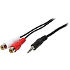 LogiLink Sztereo Audio átalakító kábel, 0.2 m (CA1047)