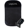 Logilink USB 2-Port Car charger set, with anti-slip mat, black (PA0118)