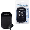 Logilink USB 2-Port Car charger set, with anti-slip mat, black (PA0204)