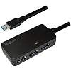 Logilink USB 3.0 Active Repeater Cable w. 4-port Hub, 10m (UA0262)