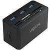 LogiLink USB 3.0 Hub with All-in-One Card Reader (CR0042)