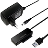Logilink USB Adapter, USB 3.0 AM to SATA, for 2.5" & 3.5" HDD/SSD (AU0050)