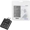 Logilink USB-C Audio Adapter, USB-C/M to 2x3.5mm/F, virtual 7.1, black (UA0365)