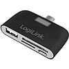 Logilink USB-C Hub with Card reader (CR0044)