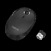 Logilink Vezeték nélküli és Bluetooth kettős egér, 2,4 GHz, 800/1200/1600 dpi, fekete (ID0204)