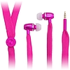 LogiLink Zsinóros fülhallgató mikrofonnal, pink (HS0026)
