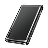 Loiglink Power bank 10.000 mAh, 2x USB-A, USB-C, micro-USB, fekete