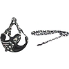 Macskakészlet Dogness hám és póráz 1,5 m Daisy Black (CAT SET DAISY)