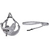 Macskakészlet Dogness hám és póráz 1,5 m világosszürke (CAT SET GREY)