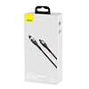 Mágneses kábel USB-C - Lightning Baseus Zinc 20W 1m, fekete (CATLXC-01)
