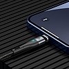 Mágneses kábel USB-C - Lightning Baseus Zinc 20W 1m, fekete (CATLXC-01)