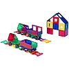 Mágneslapok 3D Train Playmags 153 - 50 db készlet