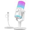Maono DM30RGB játékmikrofon fehér (DM30RGB white)