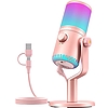 Maono DM30RGB mikrofon rózsaszín (DM30RGB Pink)
