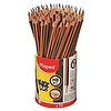 Maped Black Peps grafitceruza HB fekete normál háromszög 72db-os