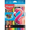 MAPED Color Peps Animal színes ceruza készlet, háromszögletű, 18 szín