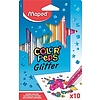 Maped Color Peps Glitter filctoll csillámos 2,8mm 10db-os készlet