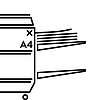 Másolás A/4 fekete-fehér 1 oldalas 100-1000lapig (lapadagolható)
