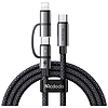 Mcdodo 2 az 1-ben kábel CA-0450 USB-C - USB-C + Lightning, 1,2 m