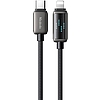 Mcdodo CA-2630 USB-C-Lightning kábel, 36 W, LED kijelző, 1,2 m