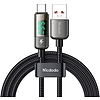 Mcdodo CA-3630 USB-A-USB-C kábel, automatikus kikapcsolás, PD 100 W, 1,2 m (fekete)