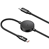 Mcdodo CA-4170 2 az 1-ben USB-C kábel + Samsung Watch vezeték nélküli töltő, 60 W, 1,5 m