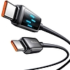 Mcdodo CA-4250 USB-C-USB-C kábel, 100 W, LED kijelző, 1,2 m