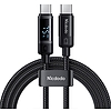 Mcdodo CA-5780 USB-C - USB-C 60 W adatkábel 1,2 m (fekete)