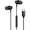 Mcdodo HP-3490 fülbe helyezhető, vezetékes fejhallgató, USB-C (fekete)