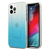 Mercedes MEHCP12LCLGBL iPhone 12 Pro Max 6,7" niebieski/kék keménytokos Transparent Line