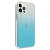 Mercedes MEHCP12LCLGBL iPhone 12 Pro Max 6,7" niebieski/kék keménytokos Transparent Line