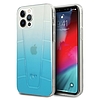 Mercedes MEHCP12MCLGBL iPhone 12/12 Pro 6,1" niebieski/kék keménytokos Transparent Line
