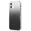Mercedes MEHCP12SARGBK iPhone 12 mini 5,4" czarny/fekete keménytokos Transparent Line