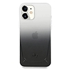 Mercedes MEHCP12SARGBK iPhone 12 mini 5,4" czarny/fekete keménytokos Transparent Line