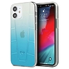 Mercedes MEHCP12SCLGBL iPhone 12 mini 5,4" niebieski/kék keménytokos átlátszó vonal
