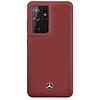 Mercedes MEHCS21LSILRE S21 Ultra G998 czerwony/piros keménytokos szilikon vonal