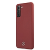 Mercedes MEHCS21SSILRE S21 G991 czerwony/red hardcase szilikon vonal
