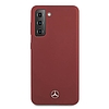 Mercedes MEHCS21SSILRE S21 G991 czerwony/red hardcase szilikon vonal