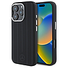 Mercedes MEHMP16L23SUVSK iPhone 16 Pro 6.3" fekete/fekete keménytok MagSafe szilikon függőleges tónuscsíkokkal